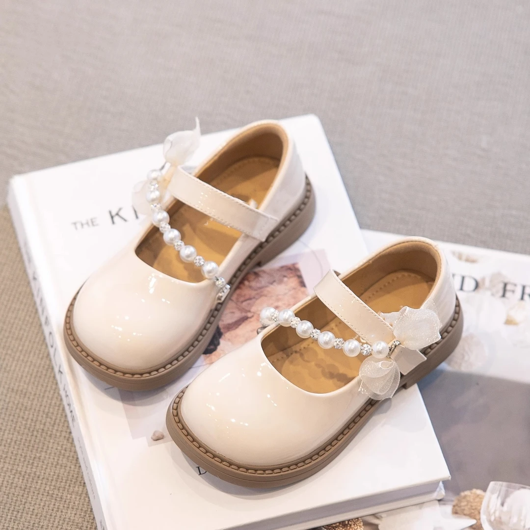 ABC 女童公主鞋儿童小皮鞋2025秋季新款玛丽珍鞋子小女孩软底单鞋