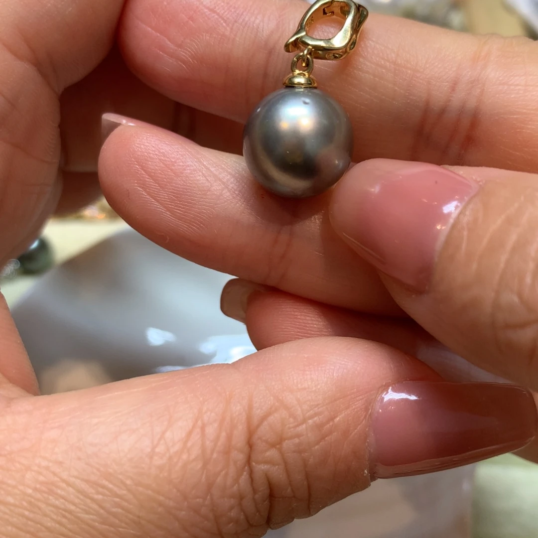 海水珍珠颈饰银S925镶嵌