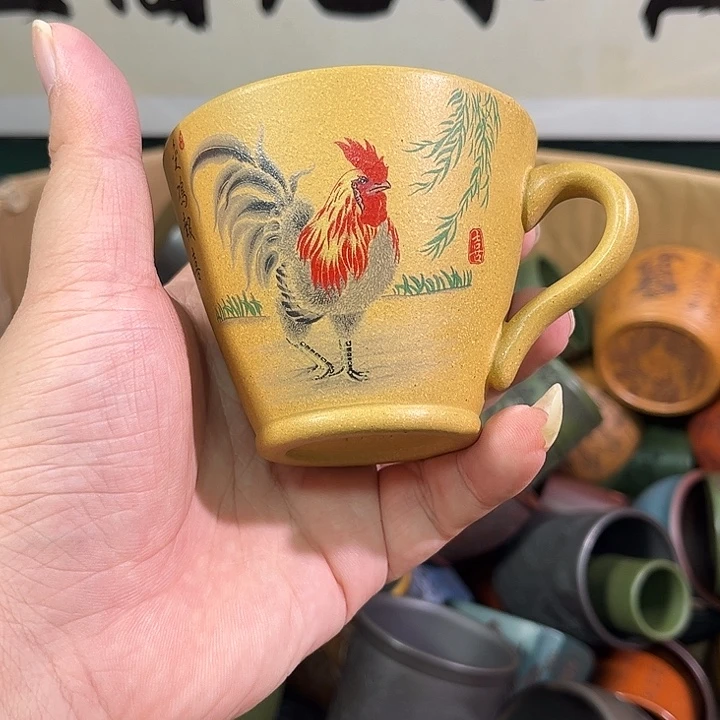 茶杯紫砂全手工紫砂主人杯