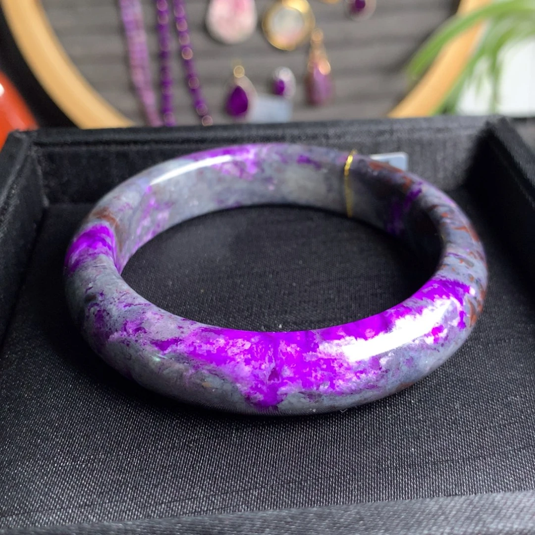 苏纪石（舒俱来）未镶嵌手镯