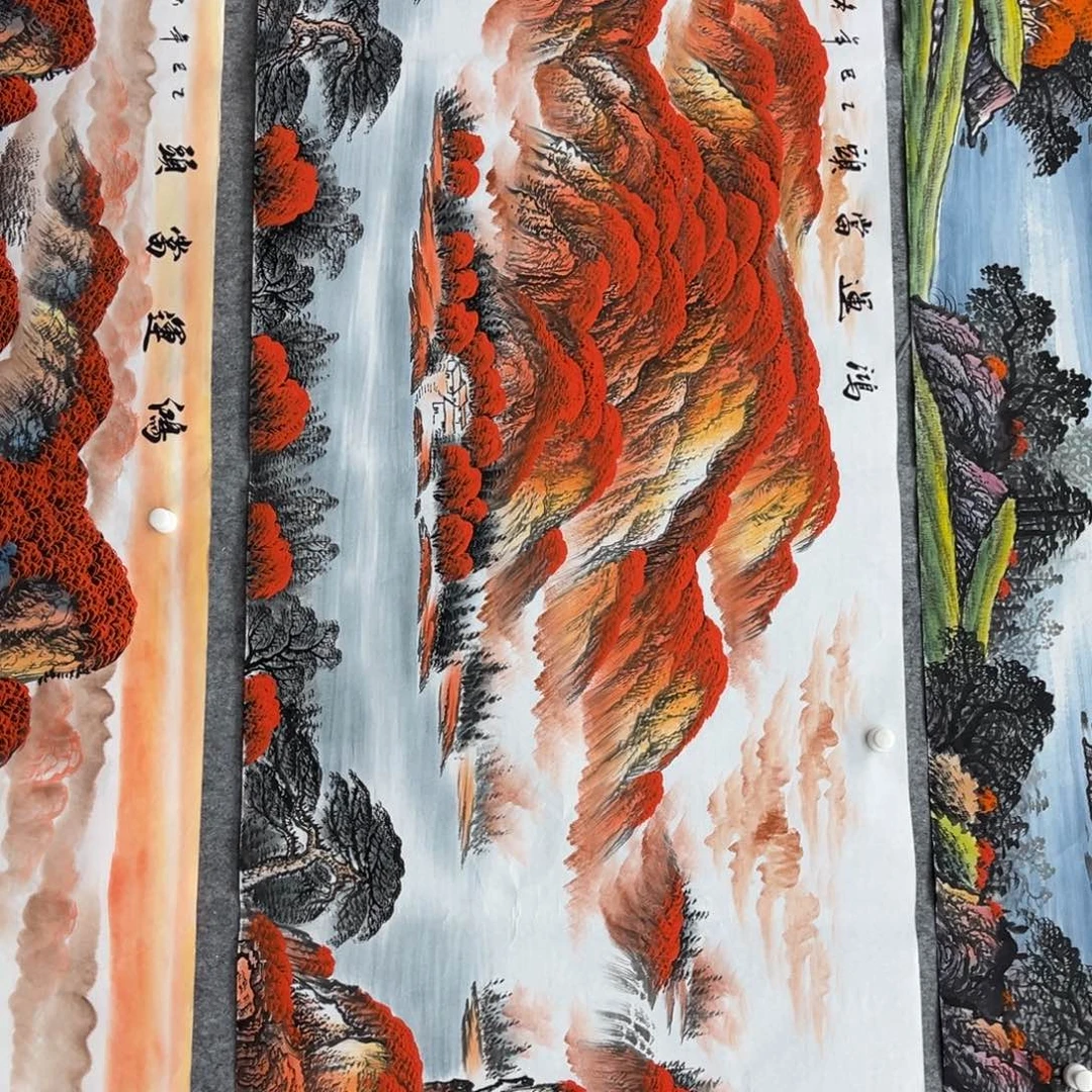 聚***社国画明月的直播间666
