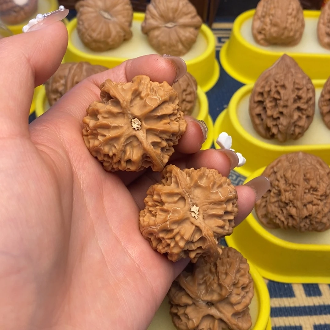 文玩核桃把件39苹果