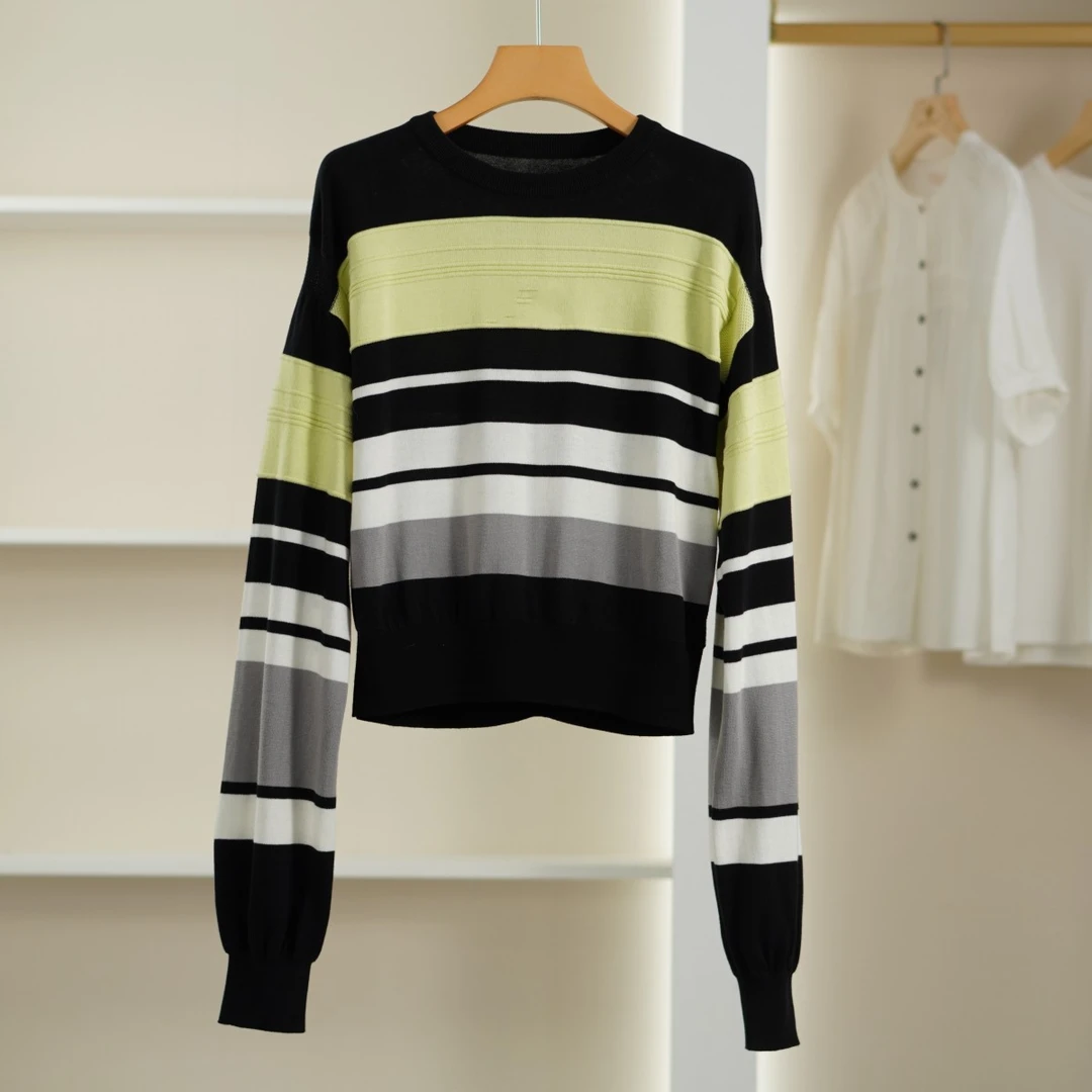 麦迪尚品【金羽J】K1228 春秋毛衣针织衫品牌折扣撤柜女装 C组2