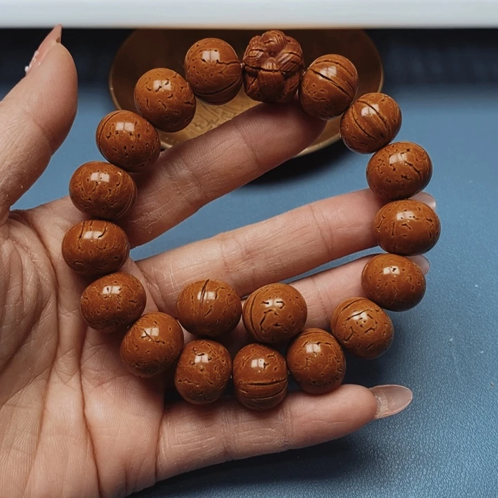 桃核手串苹果16全品16颗