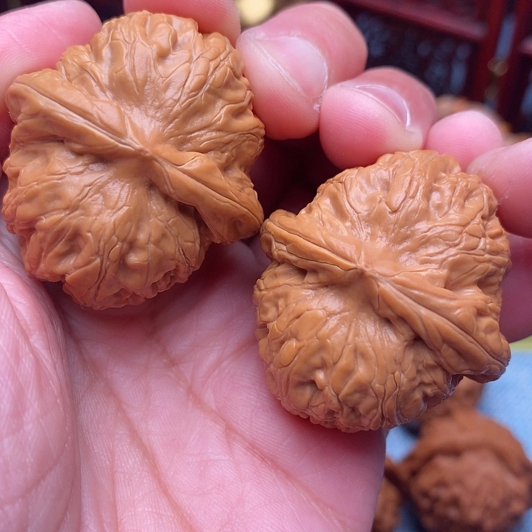 文玩核桃把件全品元宝38.5尺