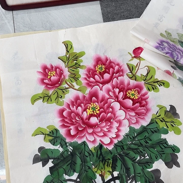 国画国画作品书法作品原稿