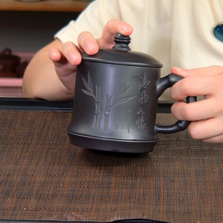 茶杯紫砂高货放漏