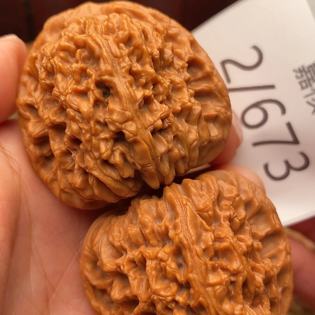 文玩核桃把件44南疆石