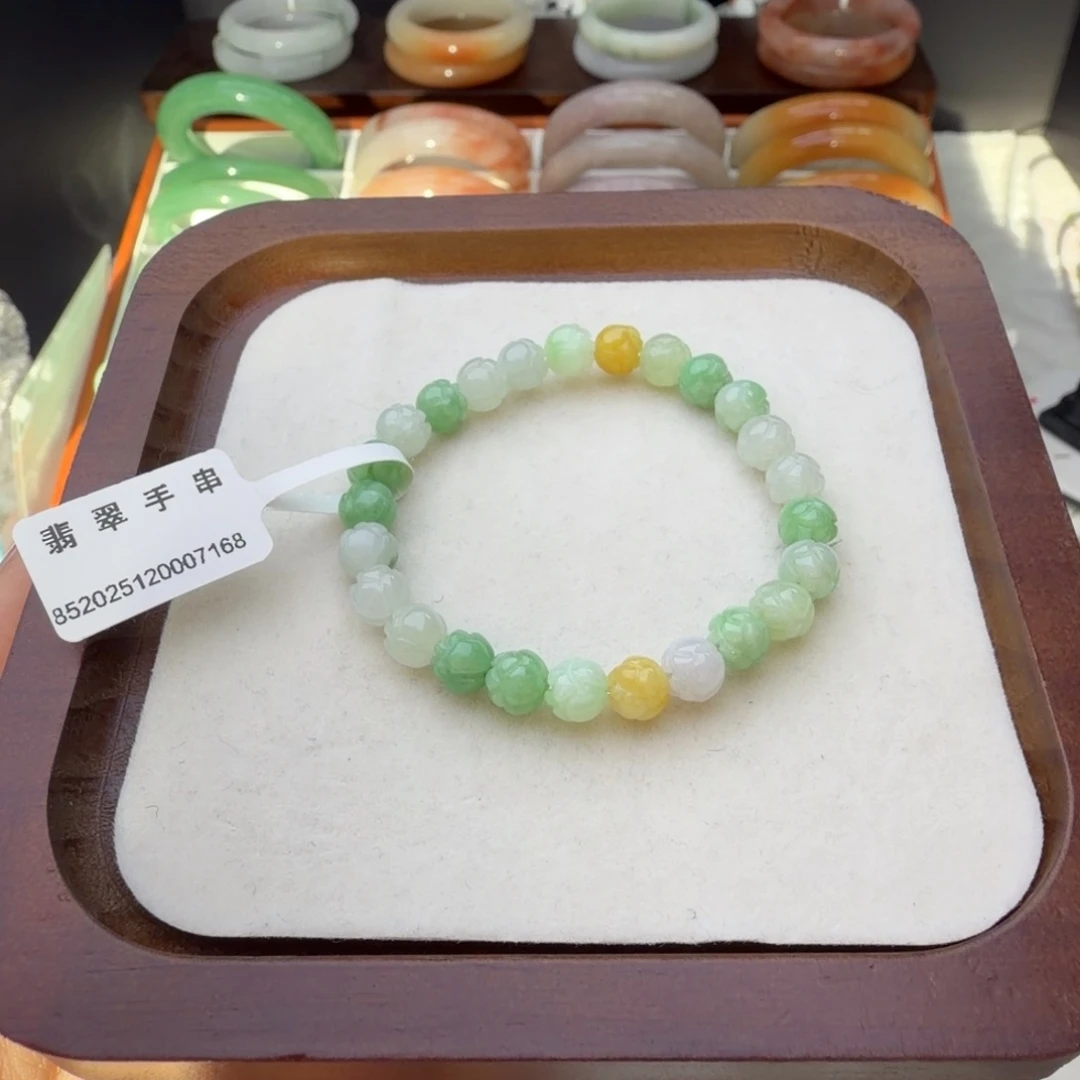 翡翠未镶嵌手串翡翠手串