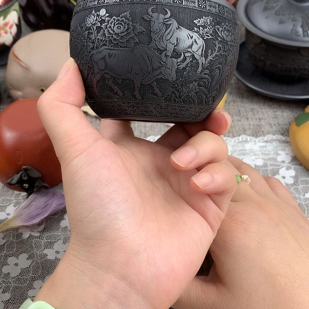 茶杯紫砂高端主人杯