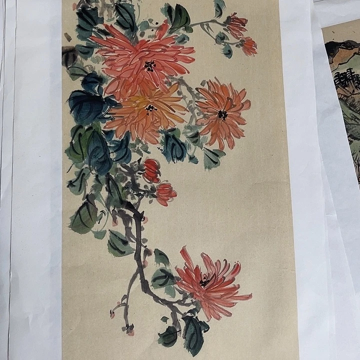 姜奇老师花鸟作品70×25