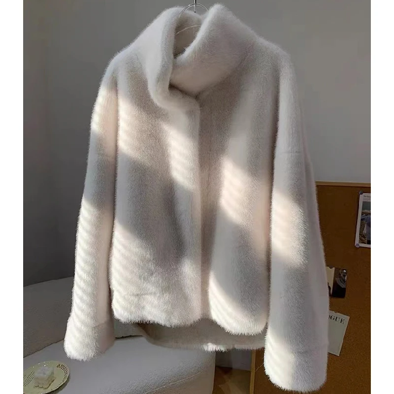 【桃姐宠粉】M111秋冬厚外套上衣女外套短款时尚休闲