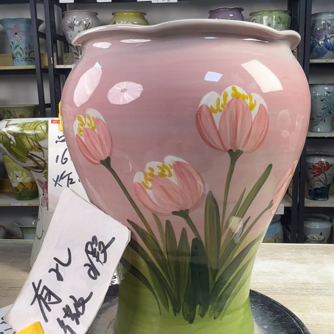 1tc景德镇陶瓷花盆