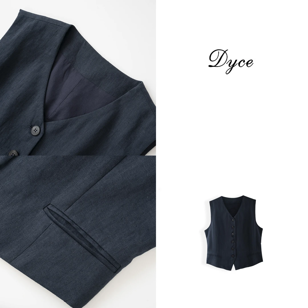 DYCE【艺术生】西装马甲背心女春季无袖坎肩外套叠穿