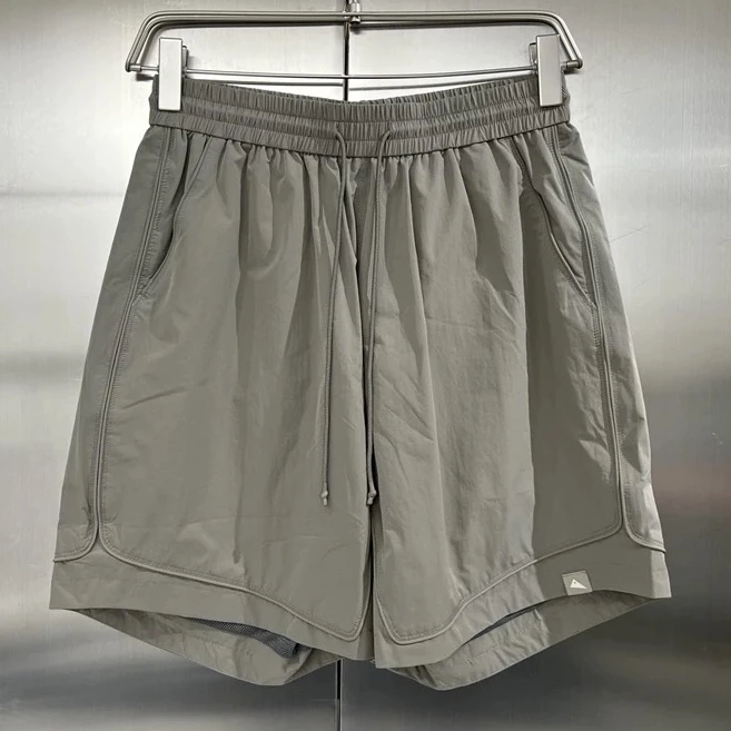 ［硕和集］245015户外纯色宽松休闲中裤