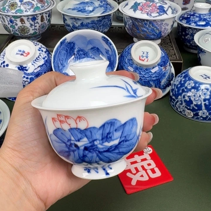 景德镇纯手工手绘茶器