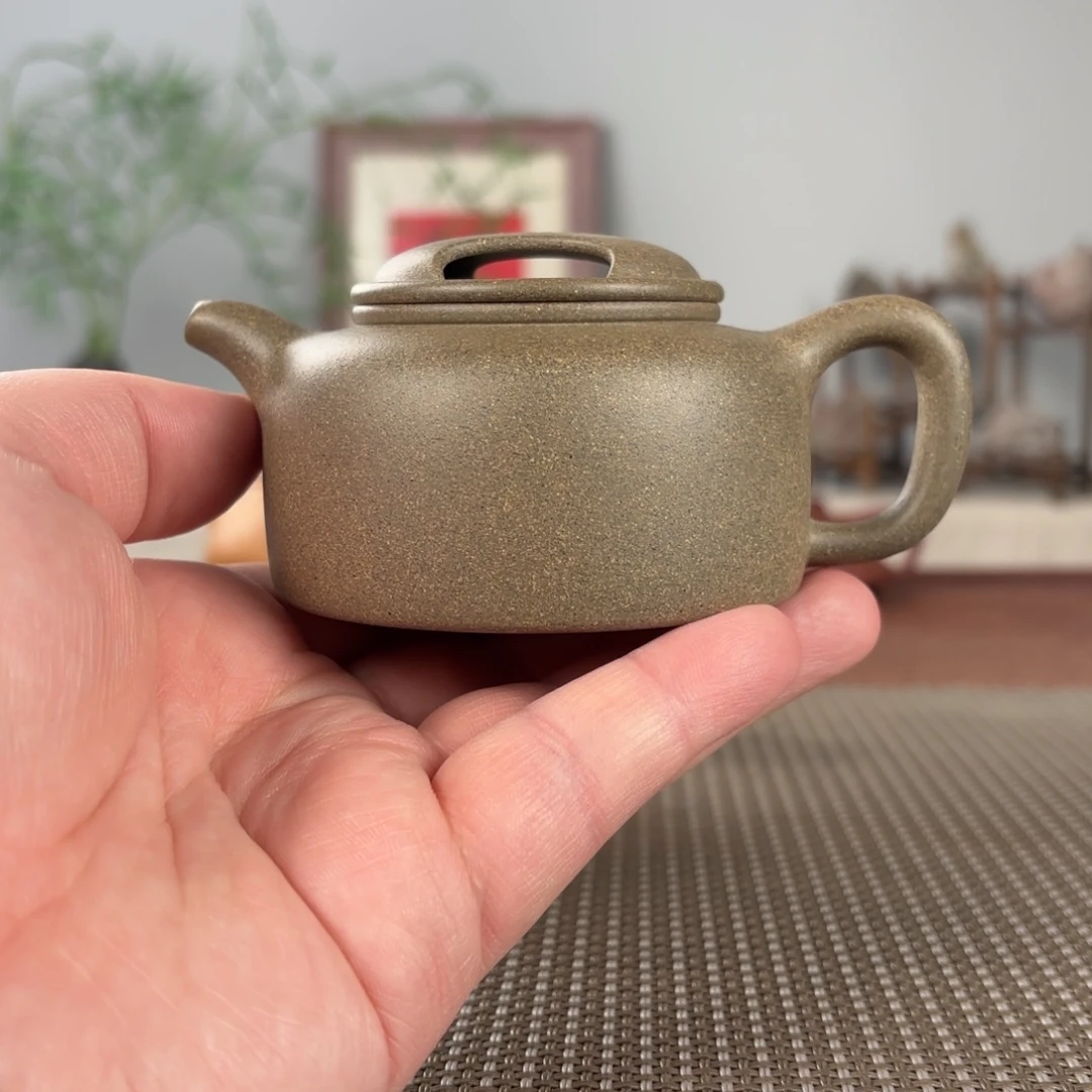 紫砂茶壶黄龙山原矿紫砂壶160