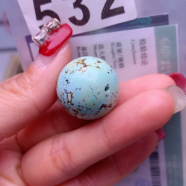 绿松石珠宝奇石未镶嵌