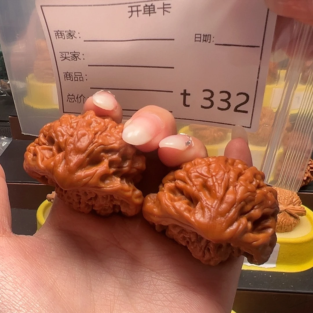 文玩核桃手把件蛇王