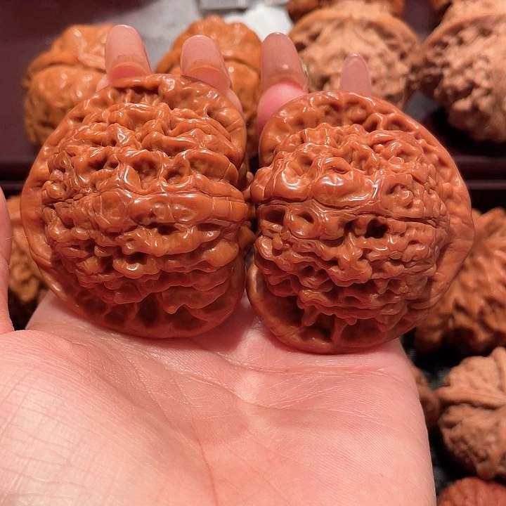 山***秀把件文玩核桃51大官帽