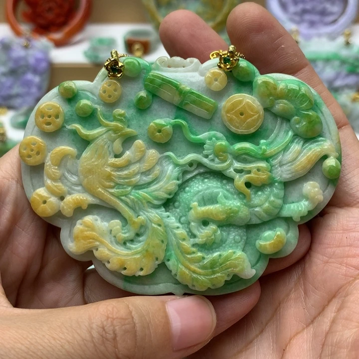 颈饰未镶嵌翡翠翡翠