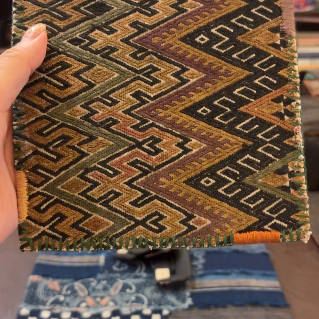 ****狗老织锦手作杯垫哈哈