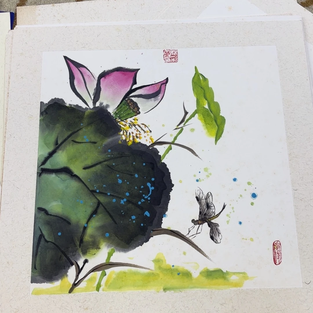 国画国画老师作品刘