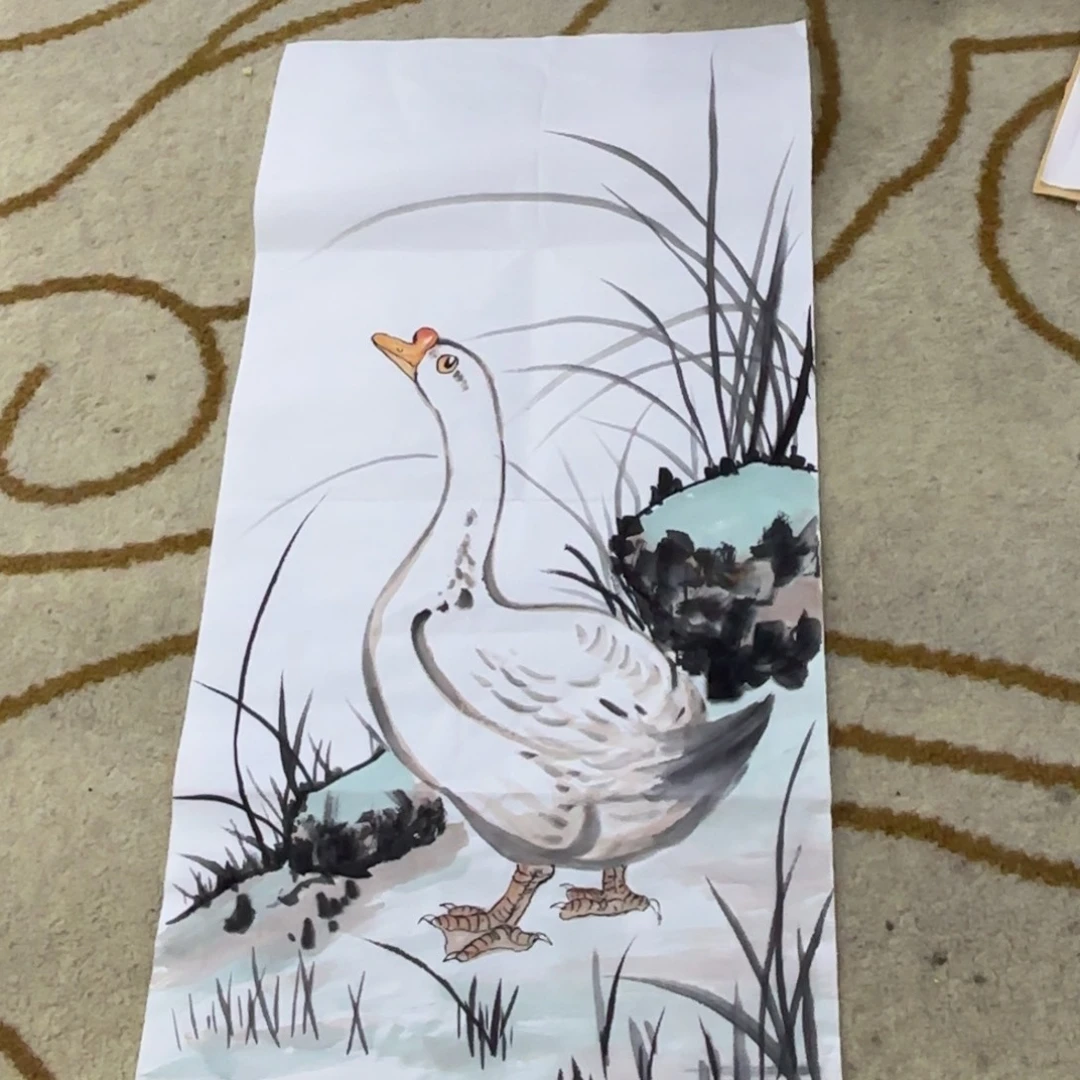 国画国画老师作品刘