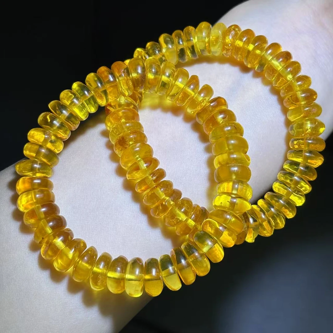 面面来财珠宝q-M2804-琥珀金珀手串-多样性发其一