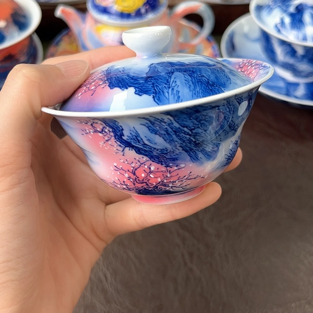 手绘高温瓷器瓷器
