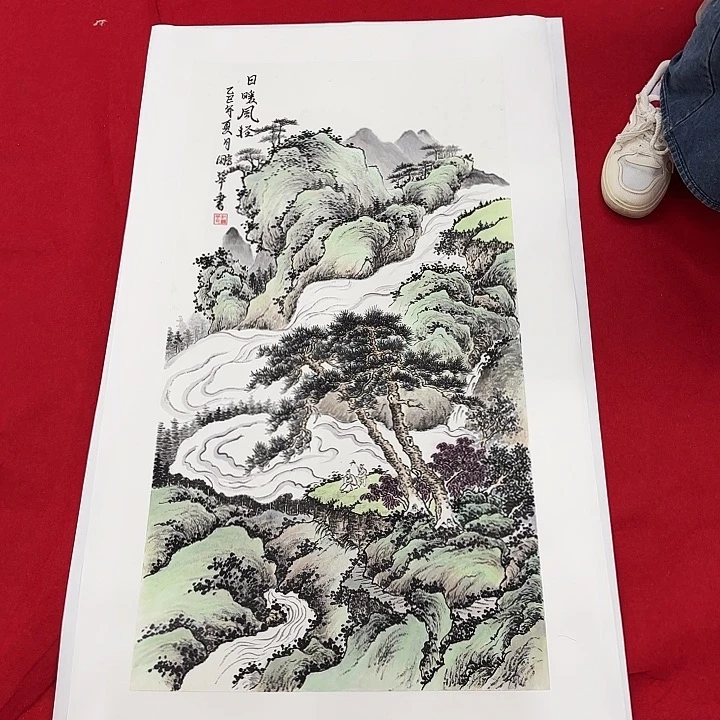 国画花鸟等多种鸟类的栖息