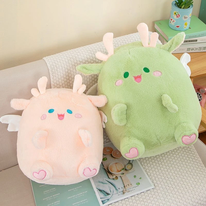 可爱胖墩墩毛绒玩具少女公仔布娃娃玩偶睡觉男女生日礼物墩墩龙玩