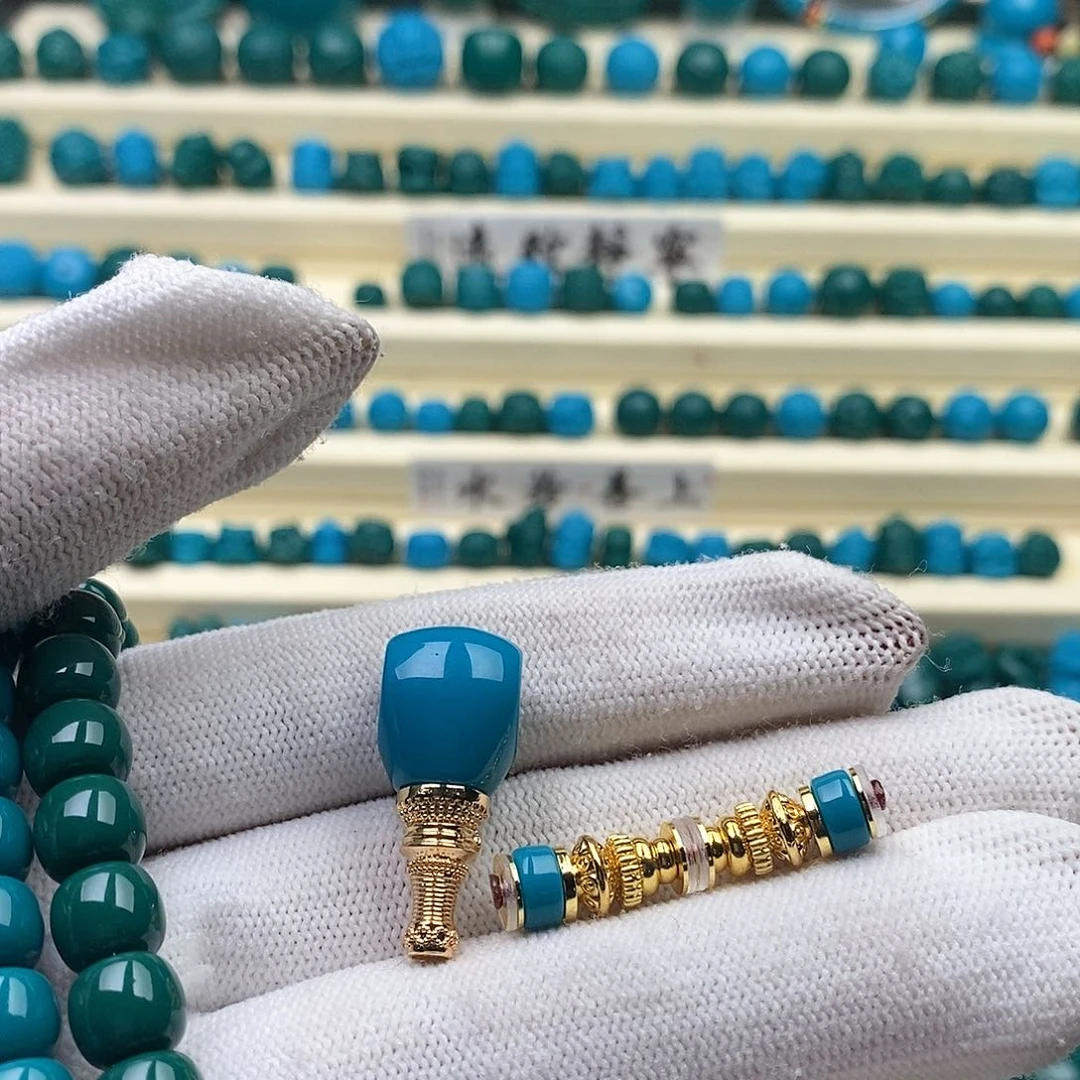 琉璃颈饰黑***x科技平替 暴力蓝12分体三通+轴