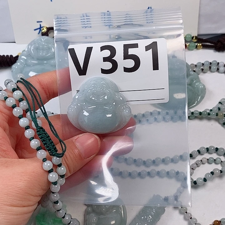 翡翠颈饰未镶嵌天然