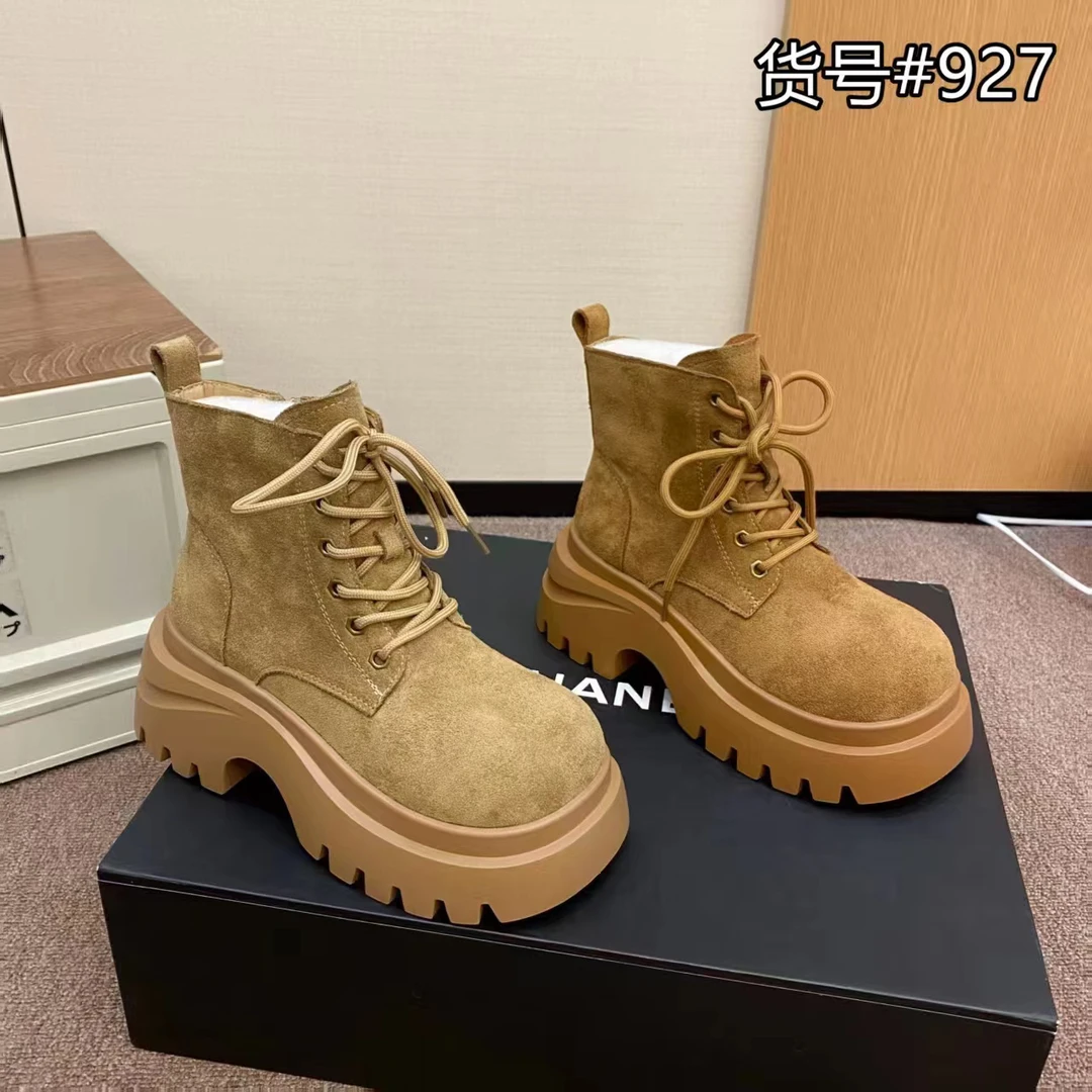 MM 927新款加绒女款马丁靴推荐