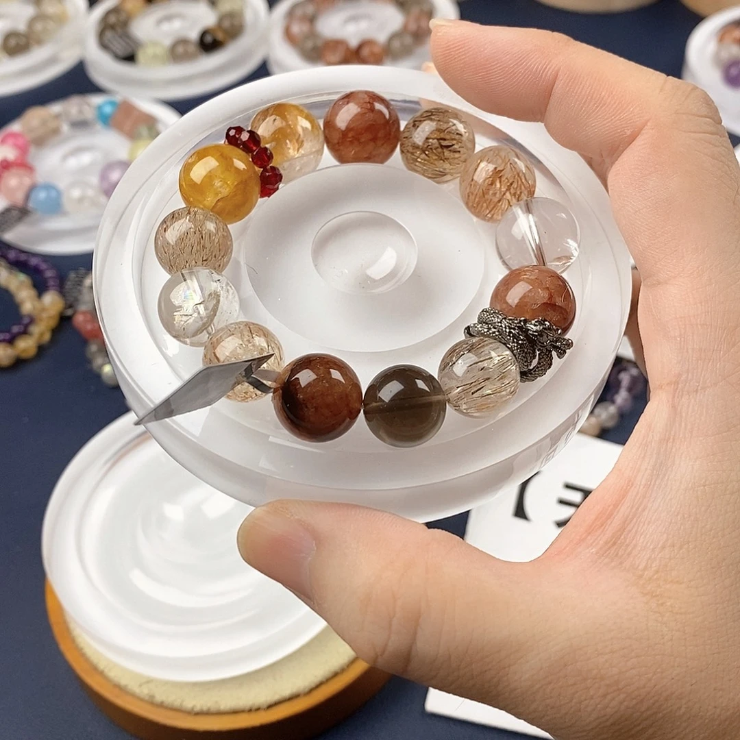 银S925镶嵌手链水晶