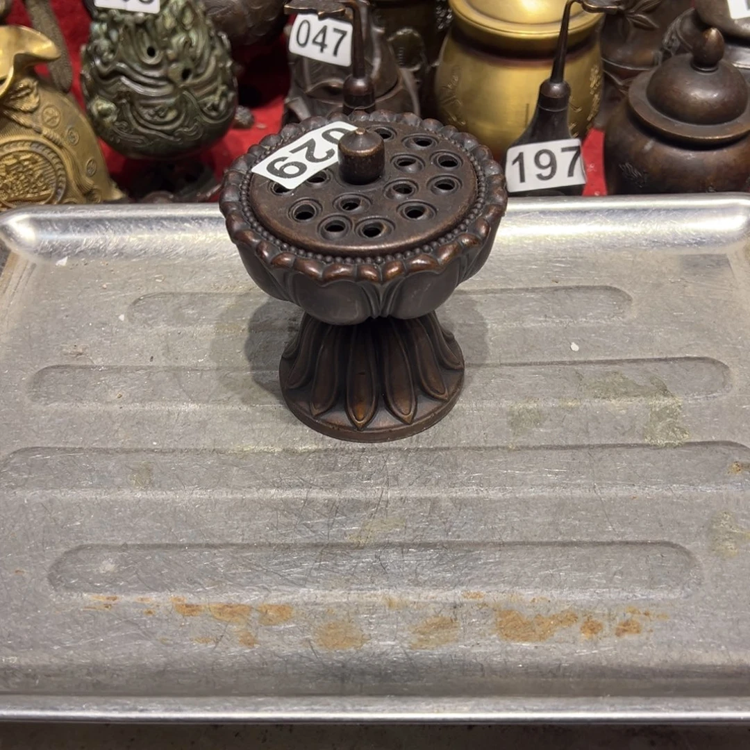 黄铜摆件，文房摆件