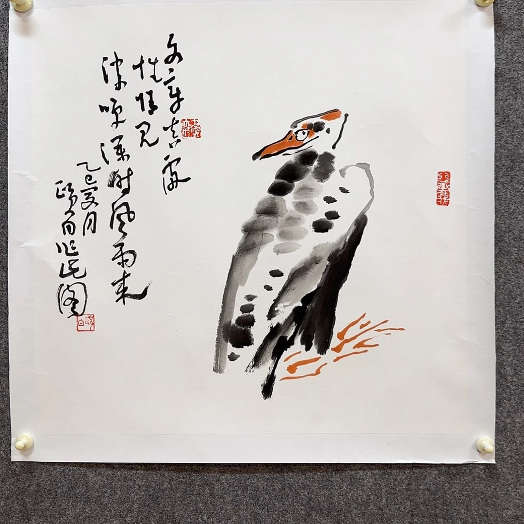 国画颐白老师手绘作品