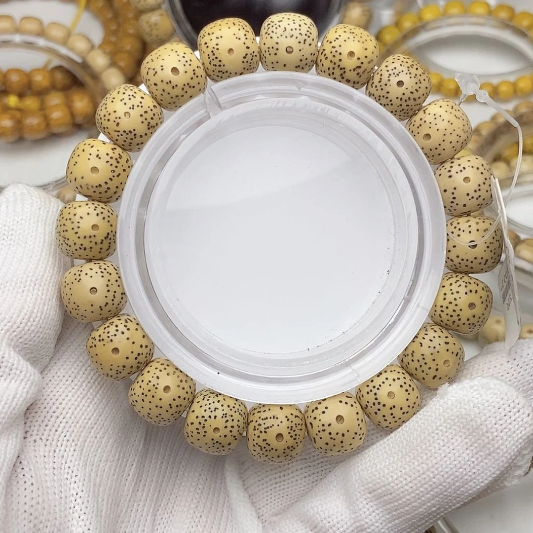 手串星月菩提12/11月朗星稀鸡油黄一物一图