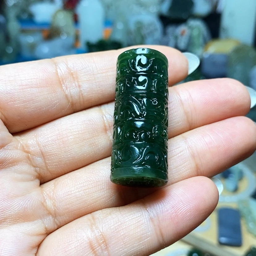 【闪购商品】颈饰未镶嵌和田玉彭*冑