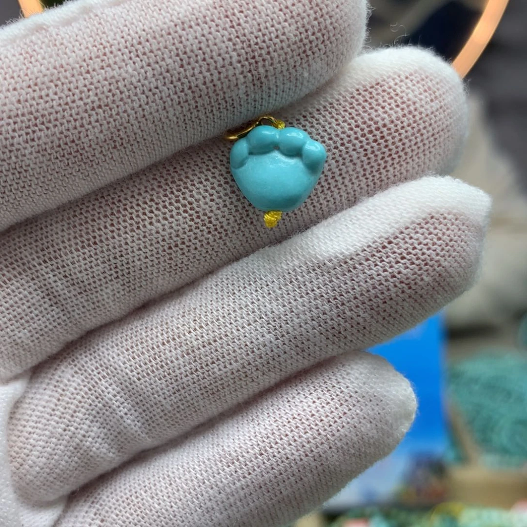 绿松石挂件未镶嵌