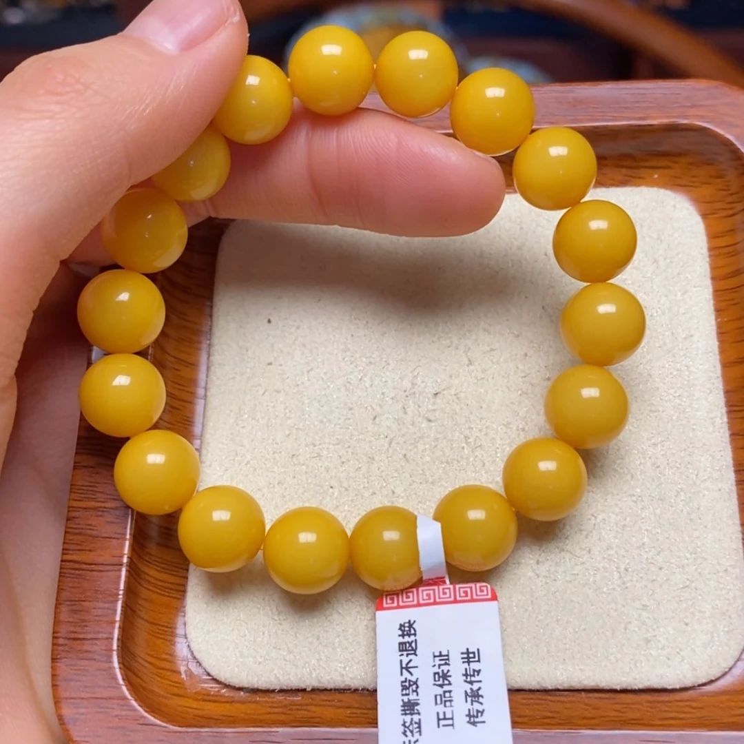 【闪购商品】蜜蜡手链未镶嵌手串