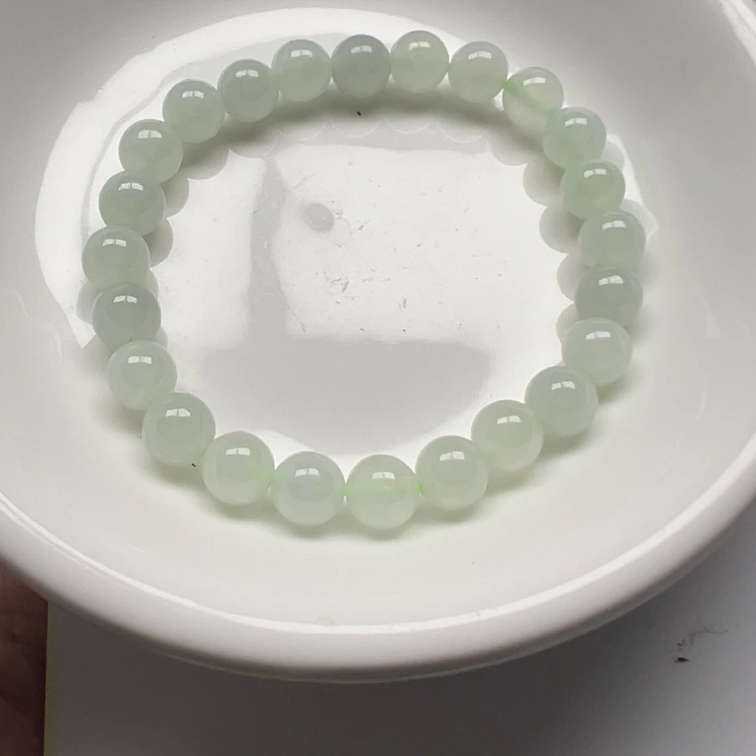 翡翠散珠x***g纯天然缅甸翡翠A货卡7，10颗