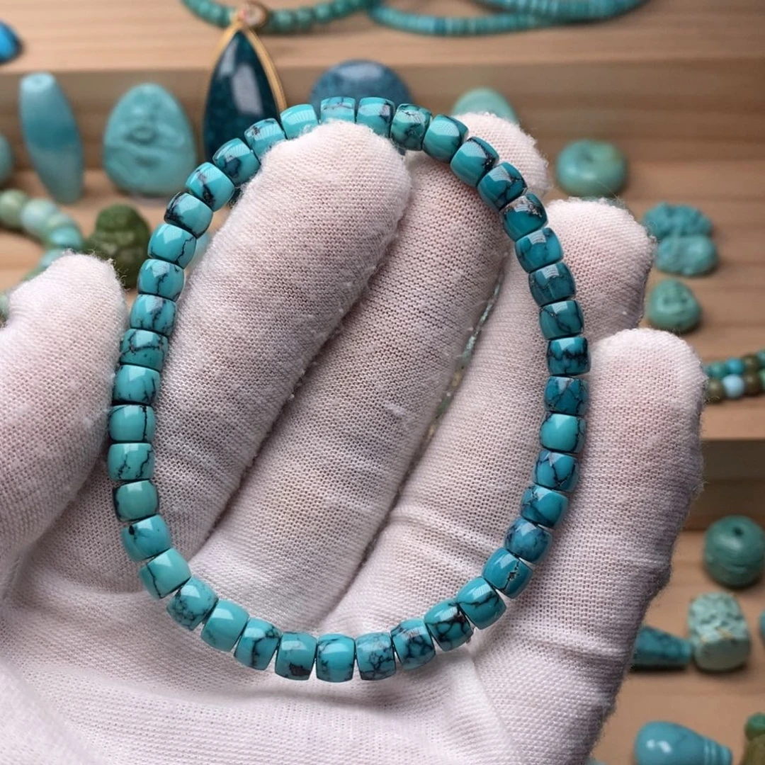 绿松石未镶嵌挂件