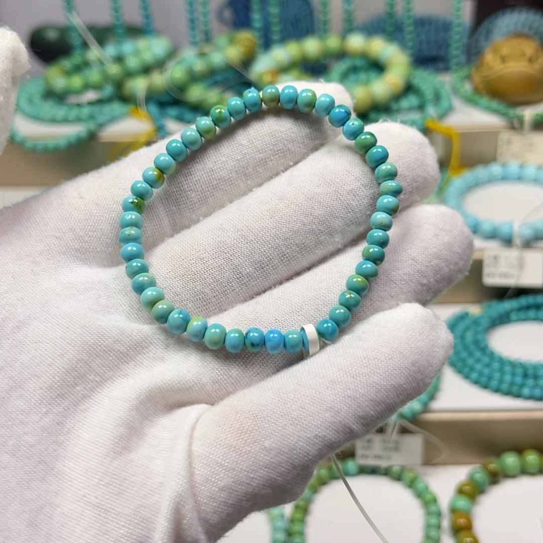 绿松石未镶嵌手链