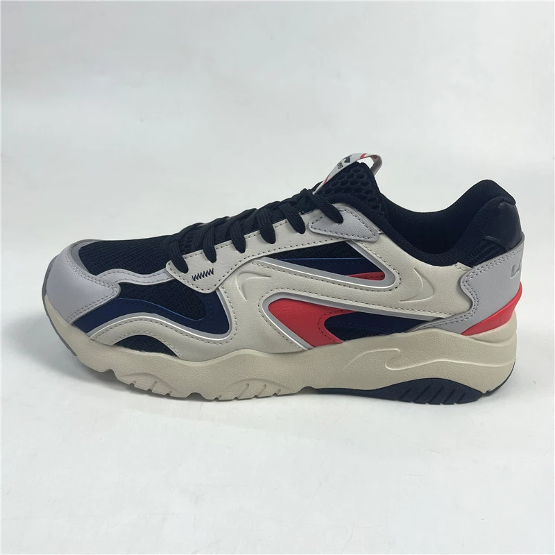 李宁男子休闲鞋春秋软弹舒适透气低帮运动鞋休闲板鞋AGCR125