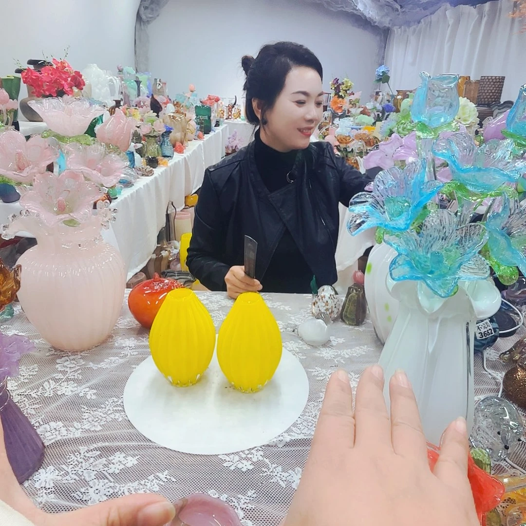 琉璃花瓶花器艺术品