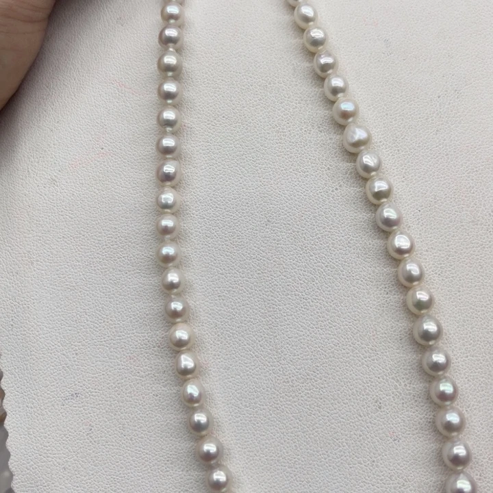 未镶嵌颈饰淡水珍珠0106