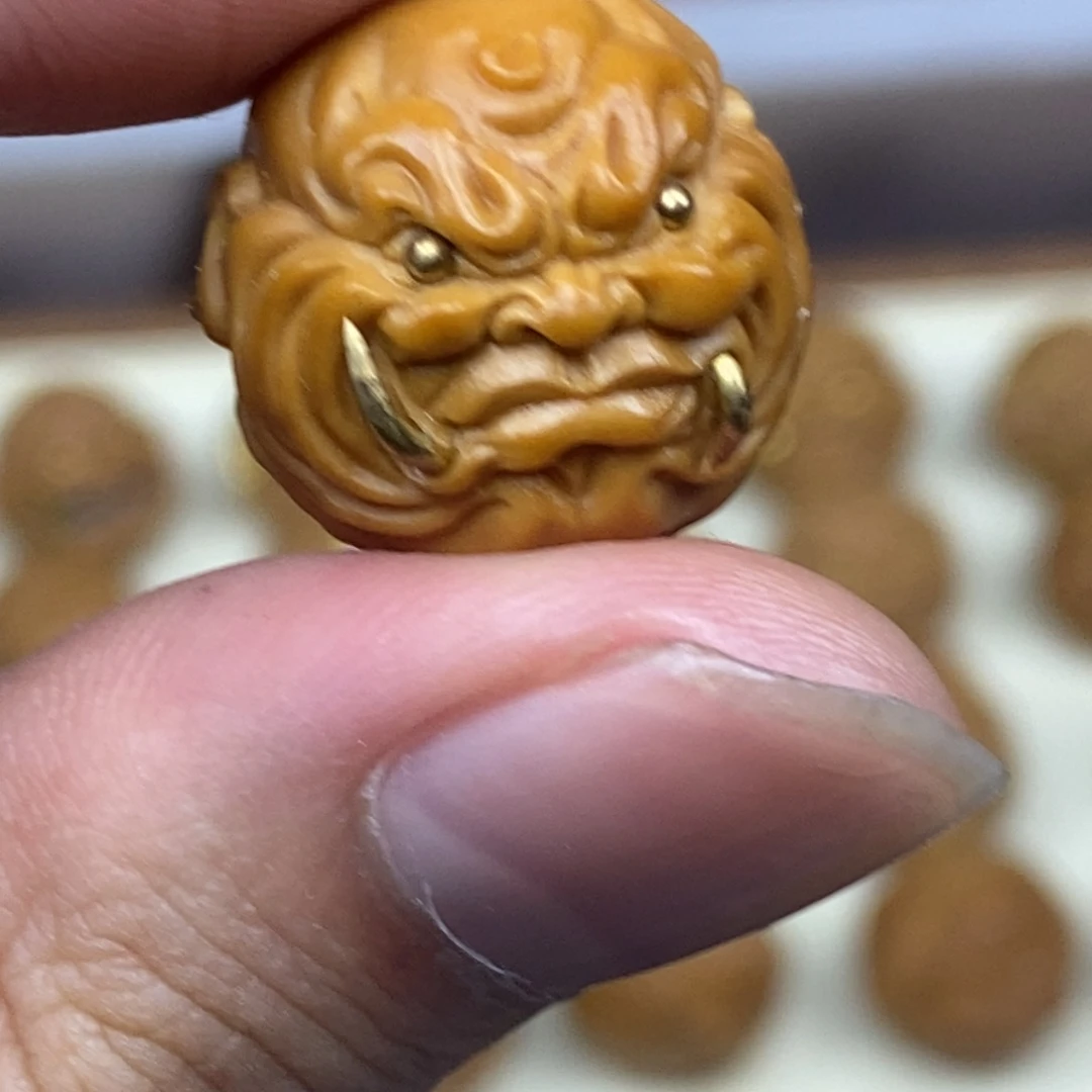 吊坠猴头核桃重工夜叉