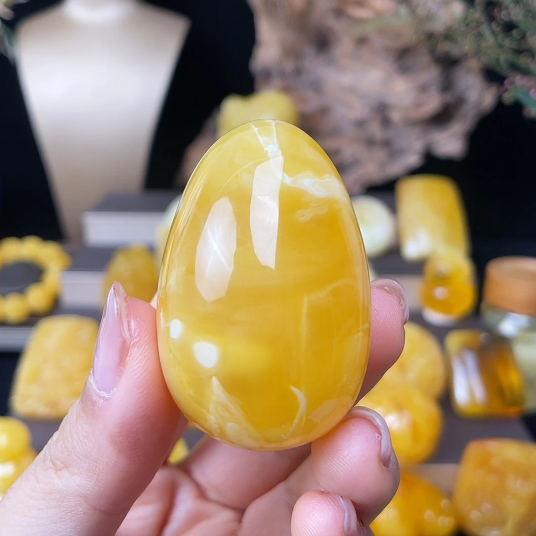 琥珀未镶嵌珠宝奇石